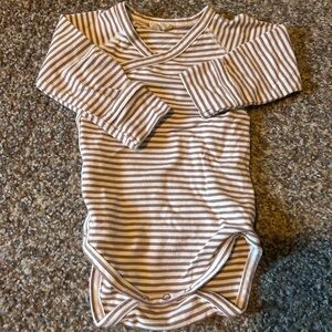 Quincy Mae Kimono Style Onesie, EUC